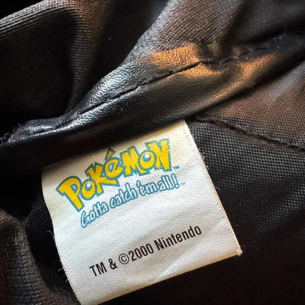 Vintage 2000 Pokémon Backpack Blastoise Nintendo Kids Bag Blue